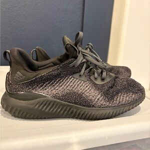 Adidas Black and Gray Sneakers